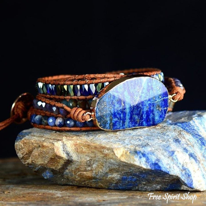 Phoebe | Lapis Lazuli & Sodalite Wrap