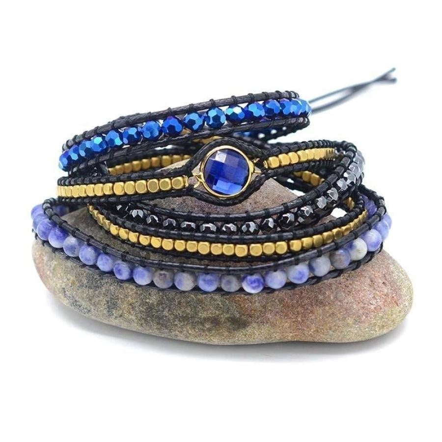 Violet | Sodalite Magic Blue Wrap