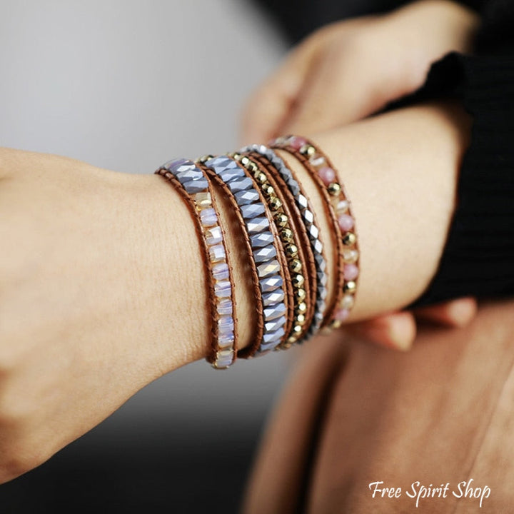 Fleur | Strawberry Agate & Citrine Wrap