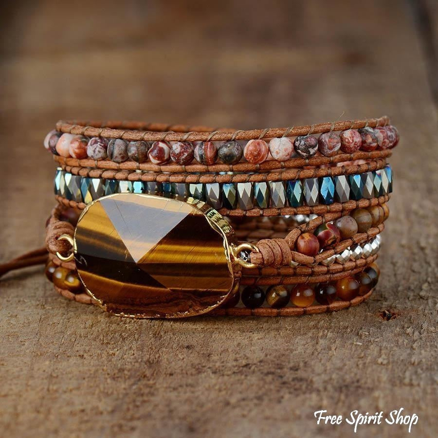 Eden | Tiger Eye & Jasper Beaded