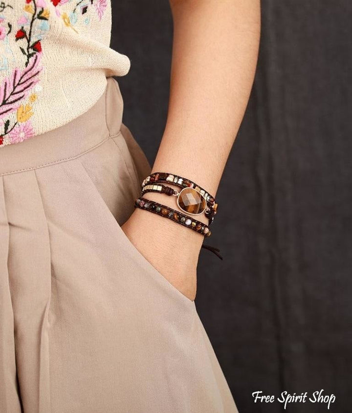 Annabel | Tiger Eye & Mixed Stone