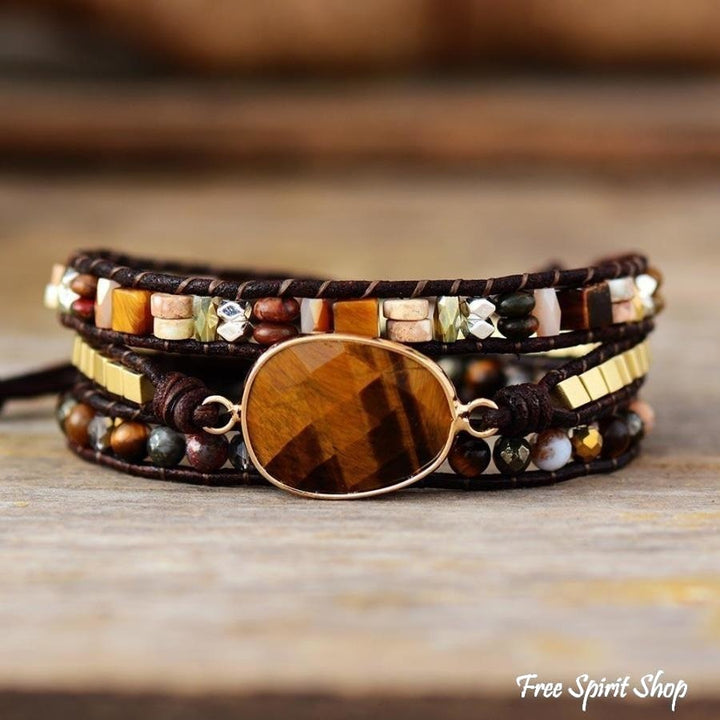 Annabel | Tiger Eye & Mixed Stone