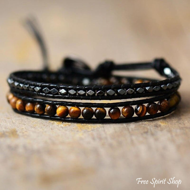 Anita | Tiger Eye Wrap