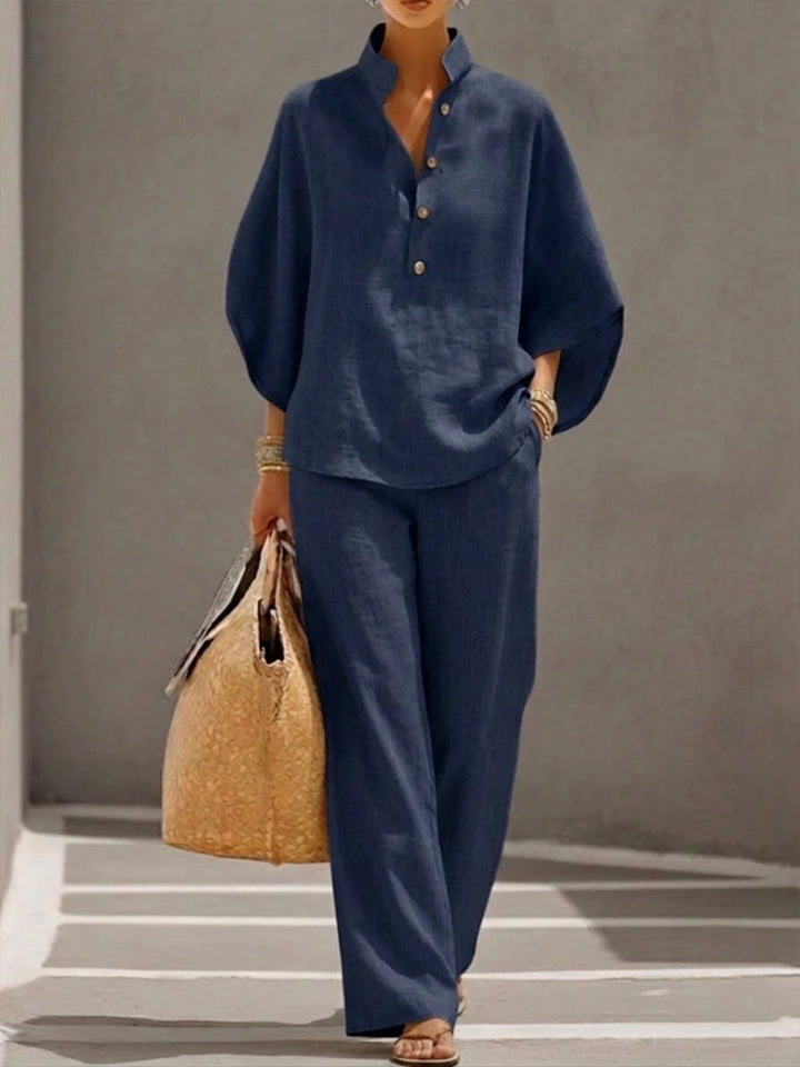 Mariel | Batwing Sleeve Suit with