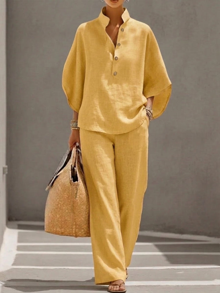 Mariel | Batwing Sleeve Suit with