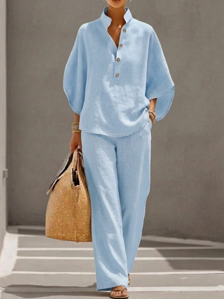 Mariel | Batwing Sleeve Suit with