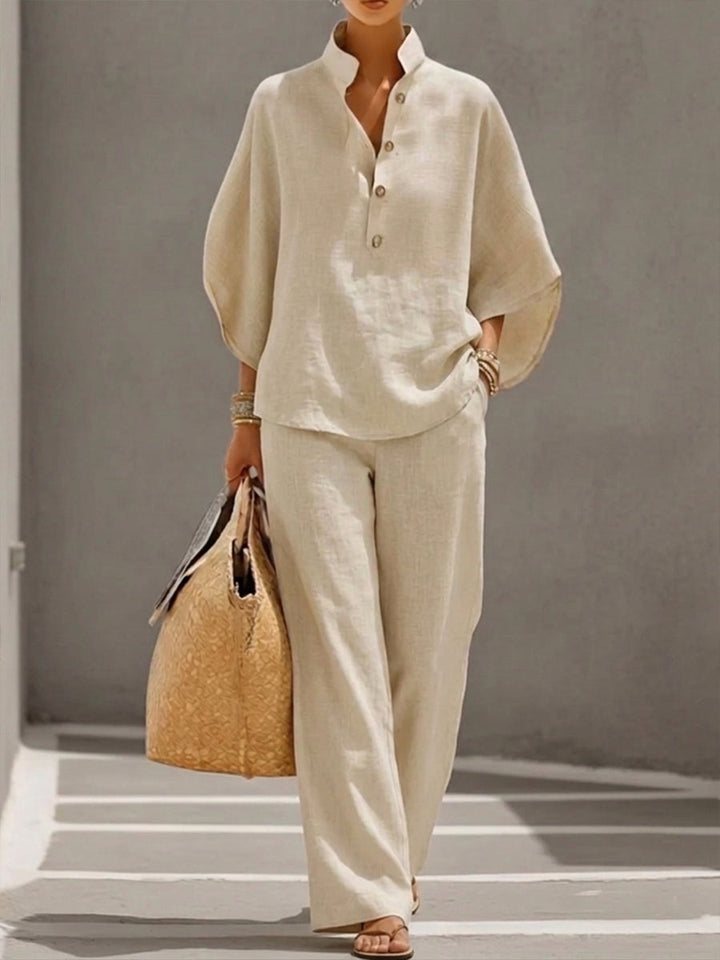 Mariel | Batwing Sleeve Suit with