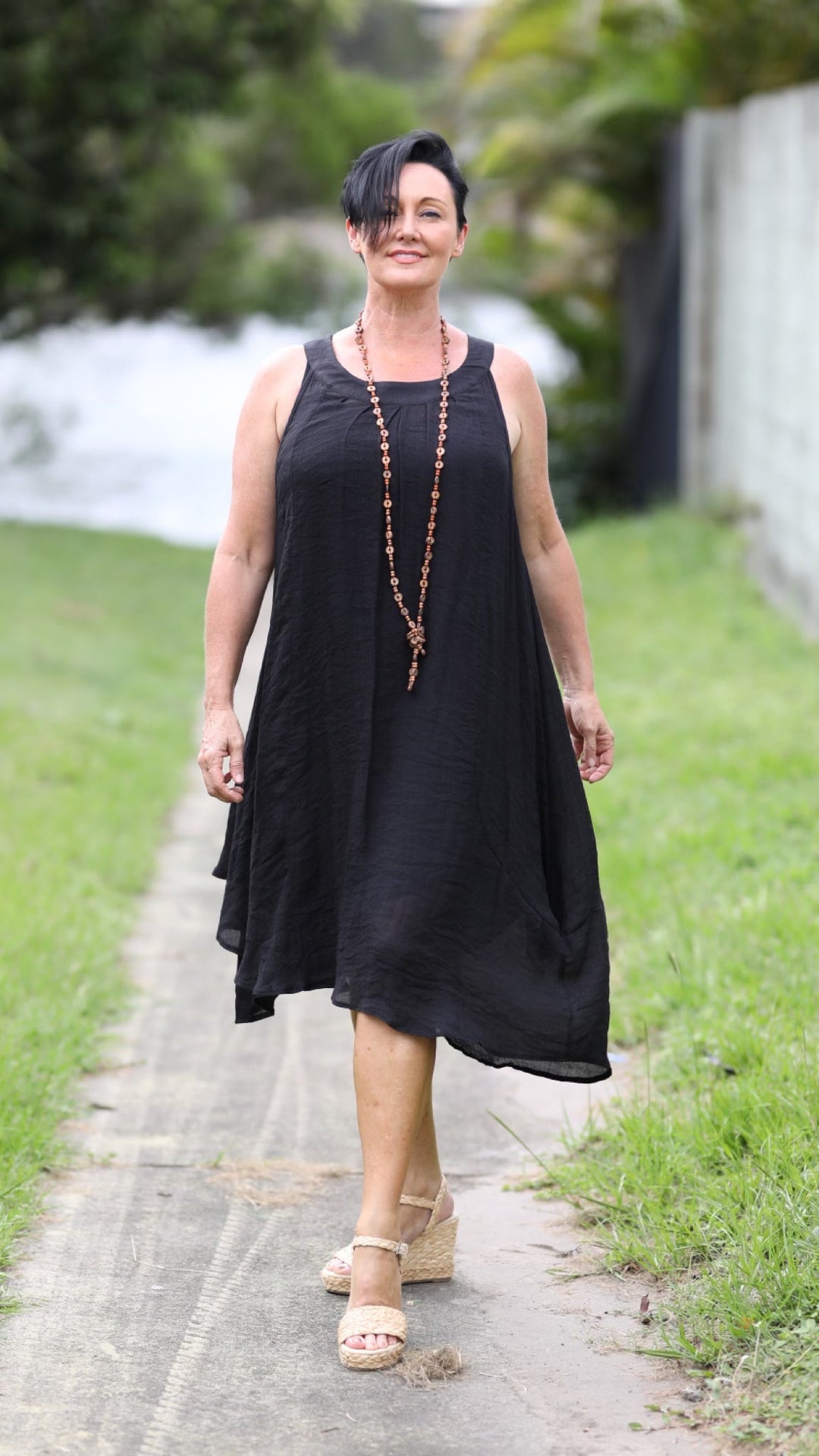Faye | Paris Bamboo Midi Dress