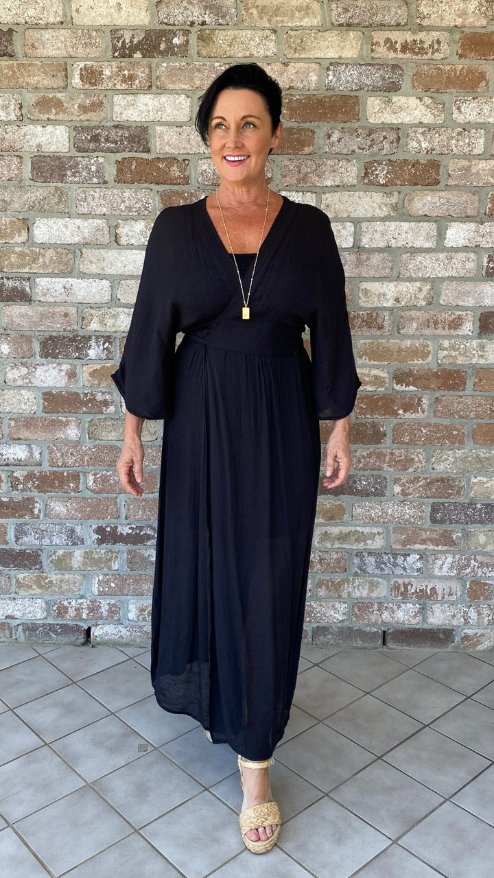 Hazel | Goddess Boho Wrap Dress