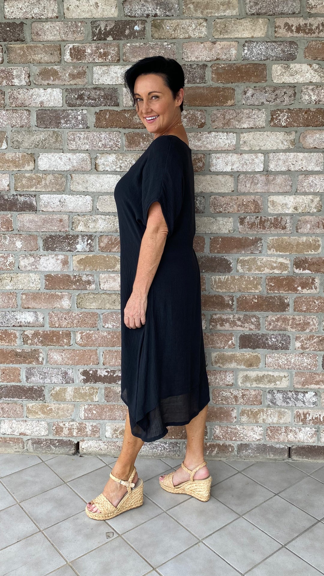 Ursula | Chelsea Classic Black Dress