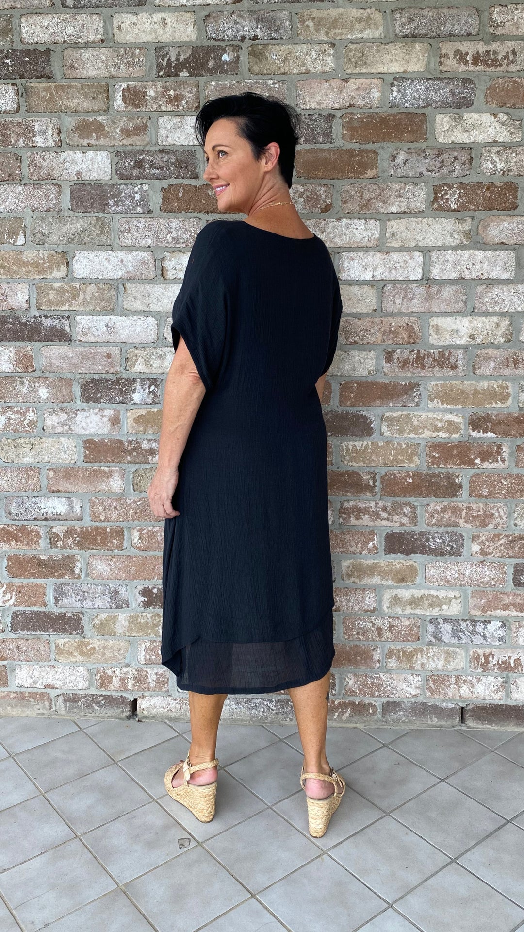 Ursula | Chelsea Classic Black Dress