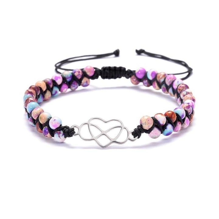 Hannah | Purple Jasper Infinity Love Bead