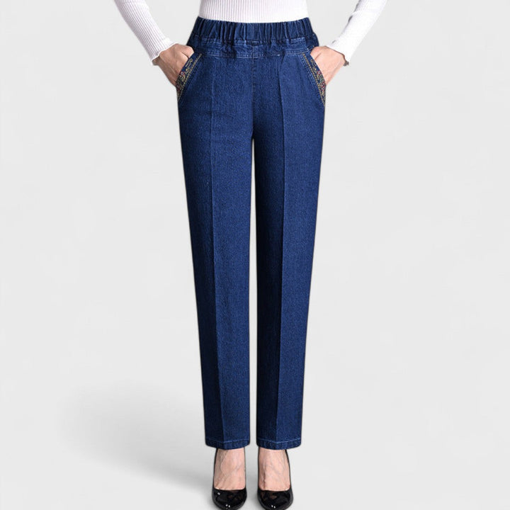 Marian | Stretch Jeans with Side Pockets