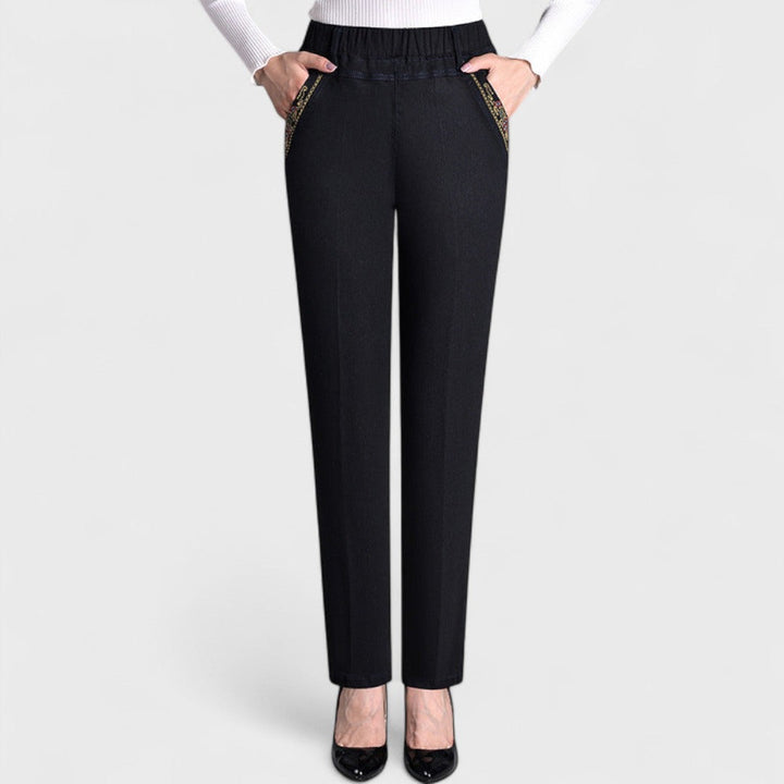 Marian | Stretch Jeans with Side Pockets