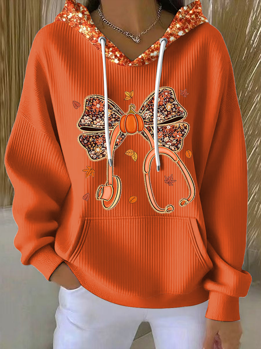 Kaia | Sparkling Bow Hoodie