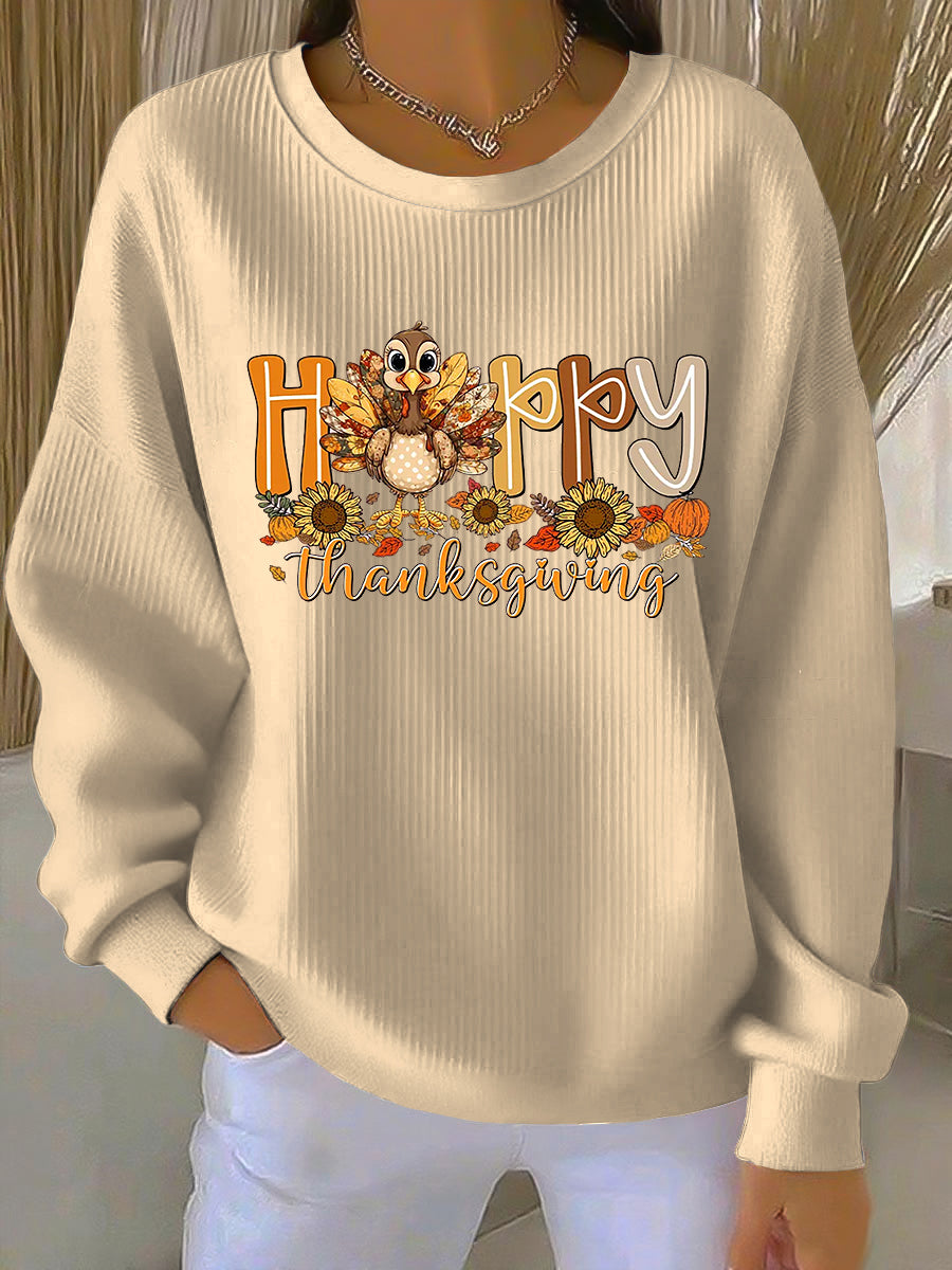 Adalyn | Grateful Turkey Pullover