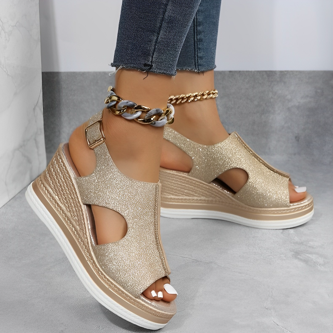 Keiss | Platform Wedge Sandals