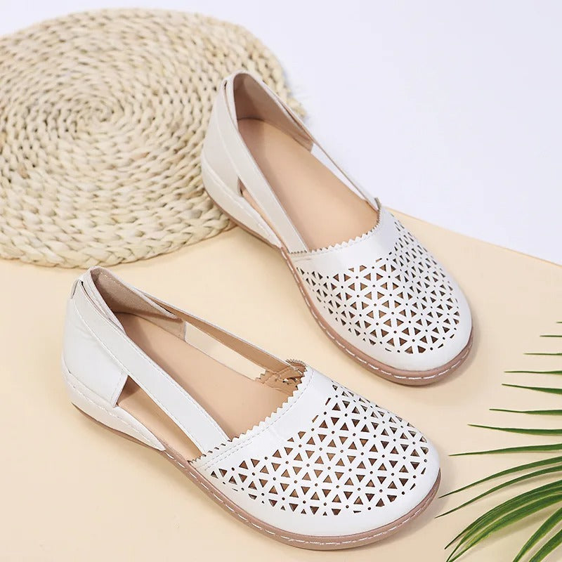Islay | Perforated Slip-On Loafers