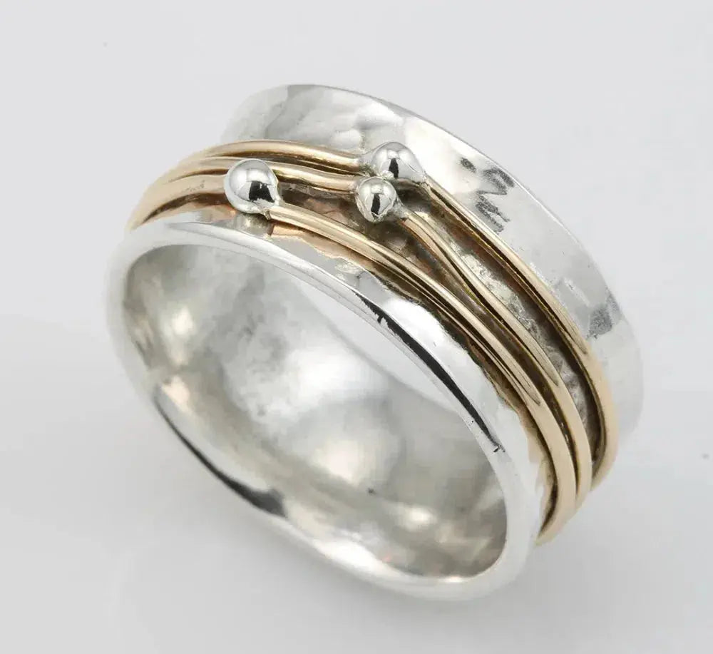 Nancy | Vintage Gold Layered Silver